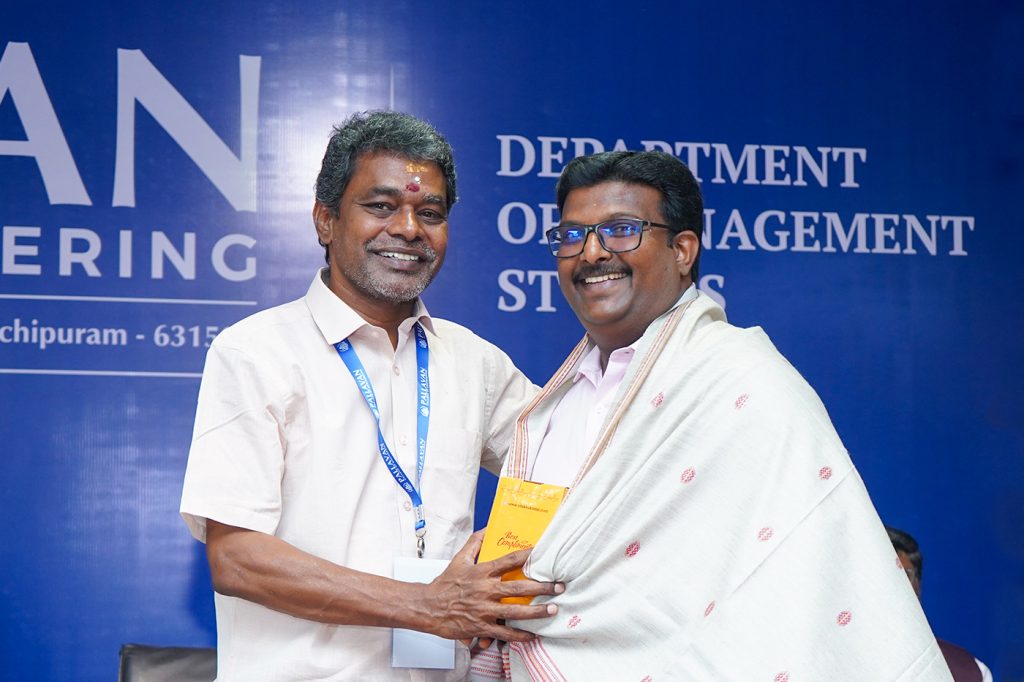 Pallavan college B league 2025 Judge