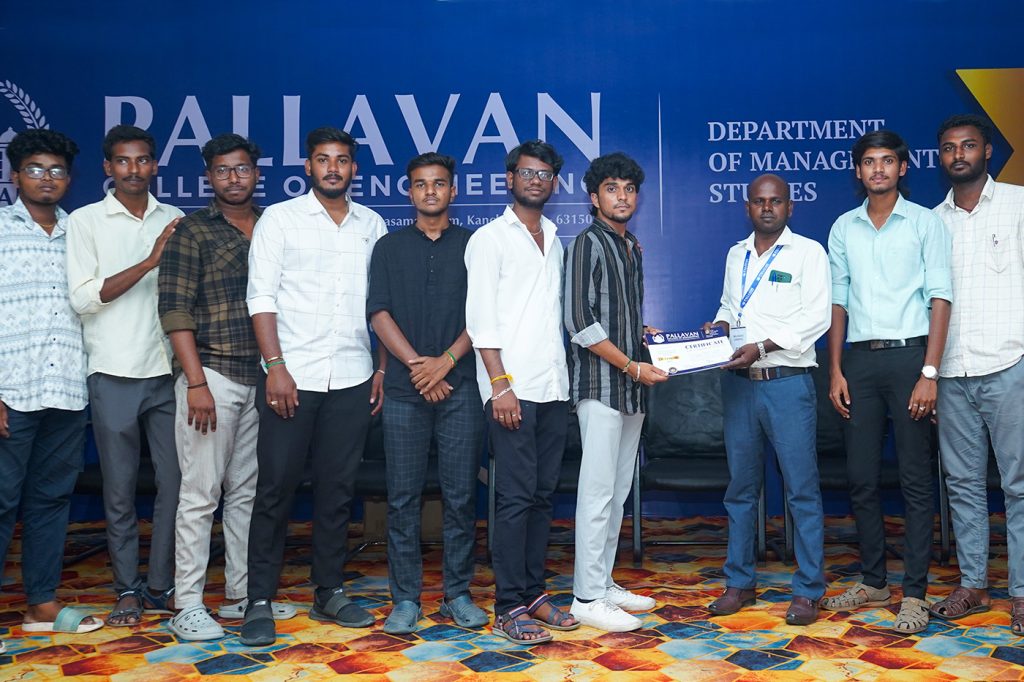 Pallavan college B league 2025 MBA event