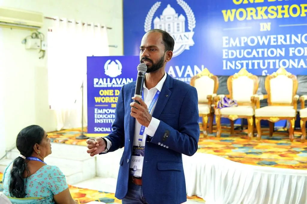 Pallavan college Teachers workshop